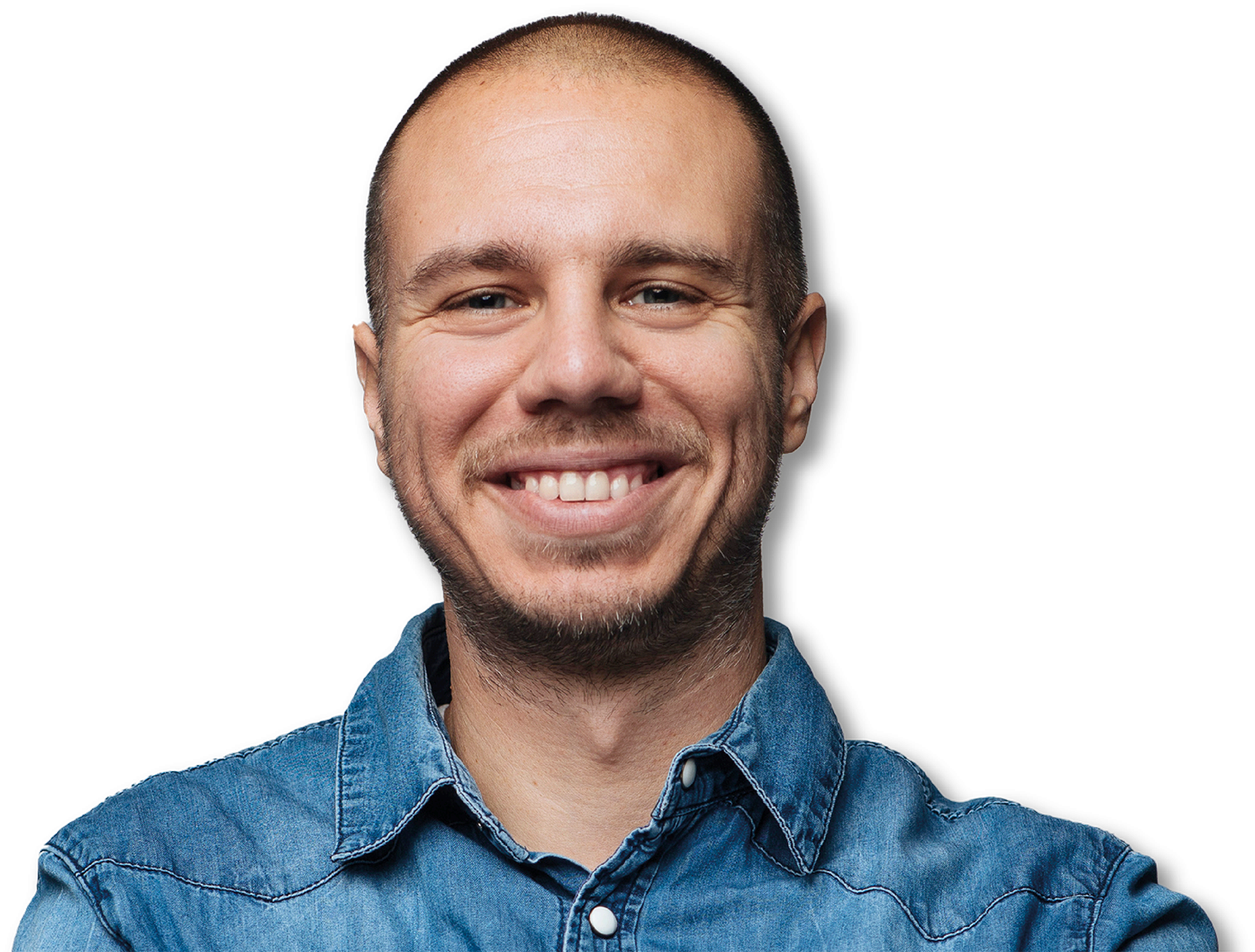 a smiling man